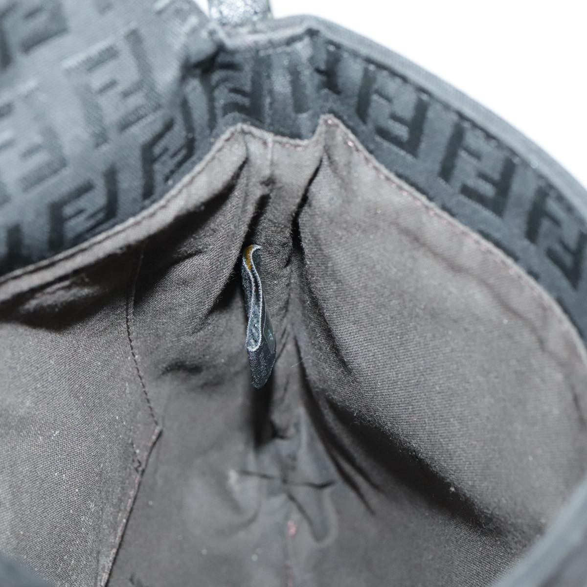 Fendi Mamma Baguette Shoulder Bag Canvas