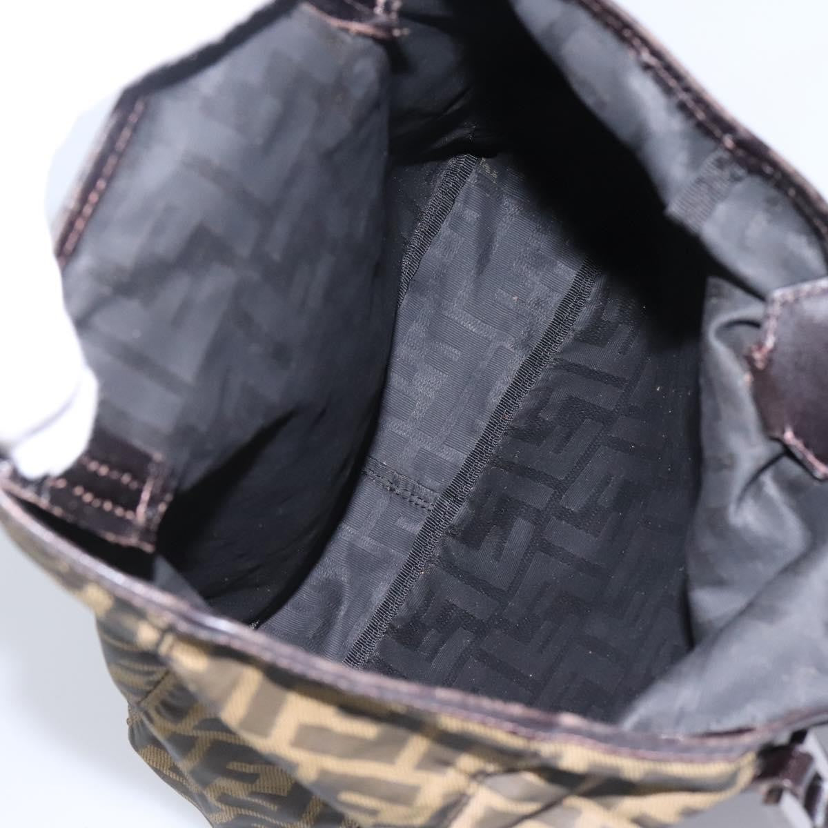 Fendi Open Shopping Tote Zucca Canvas