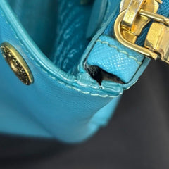 Prada Double Zip Lux Tote Saffiano Leather