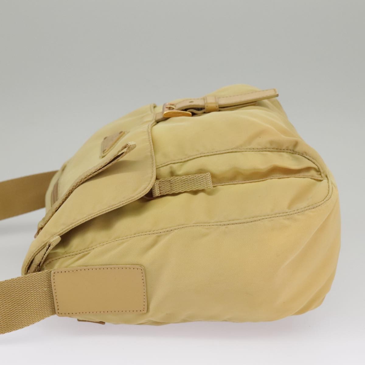 Prada Buckle Messenger Bag Tessuto