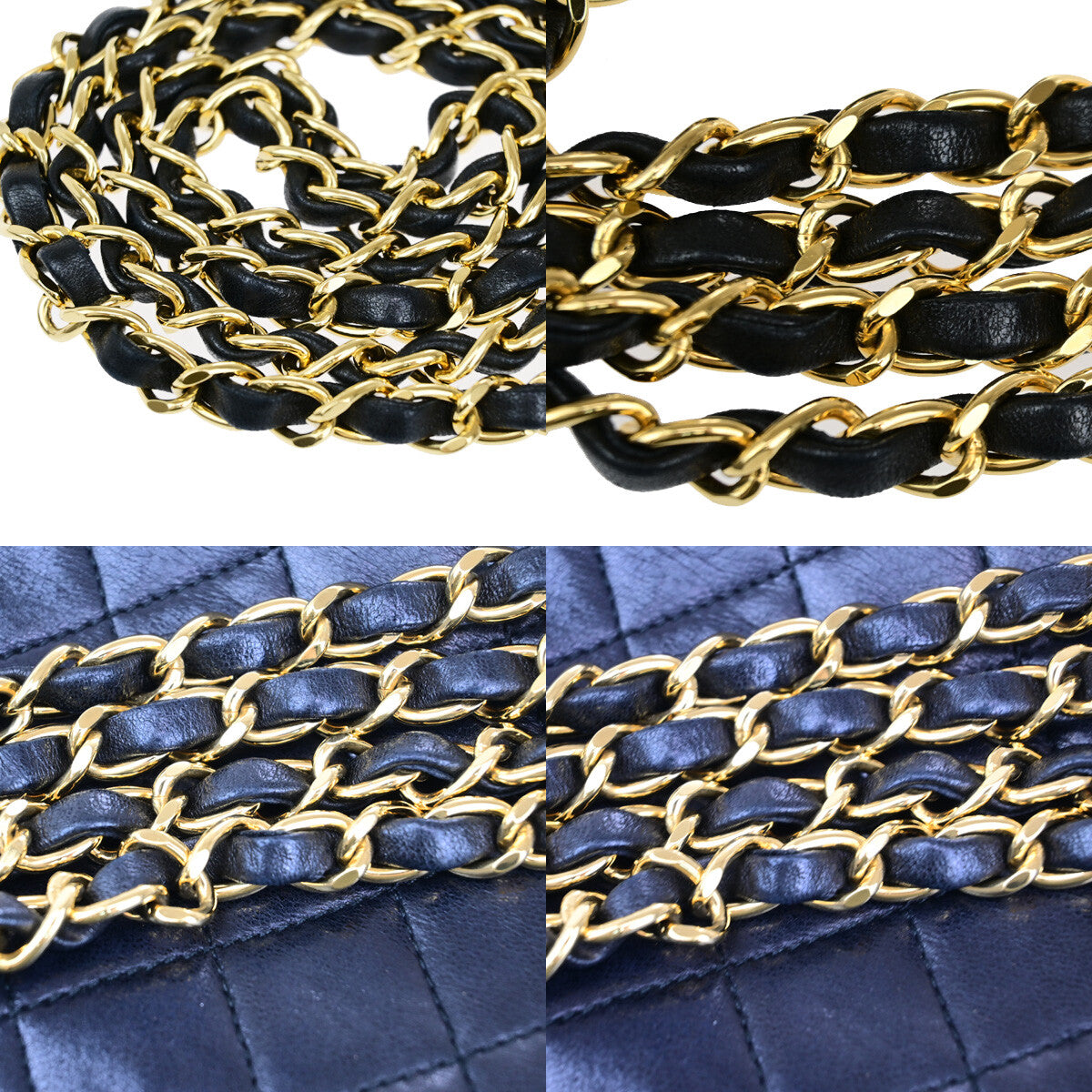 Chanel Vintage Envelope Flap Bag Quilted Lambskin