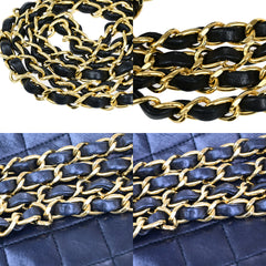 Chanel Vintage Envelope Flap Bag Quilted Lambskin