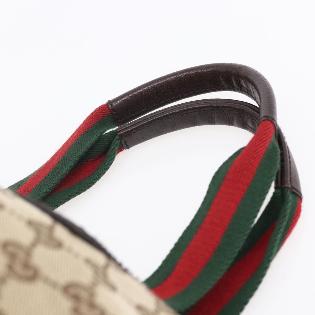 Gucci Web Zip Tote GG Canvas
