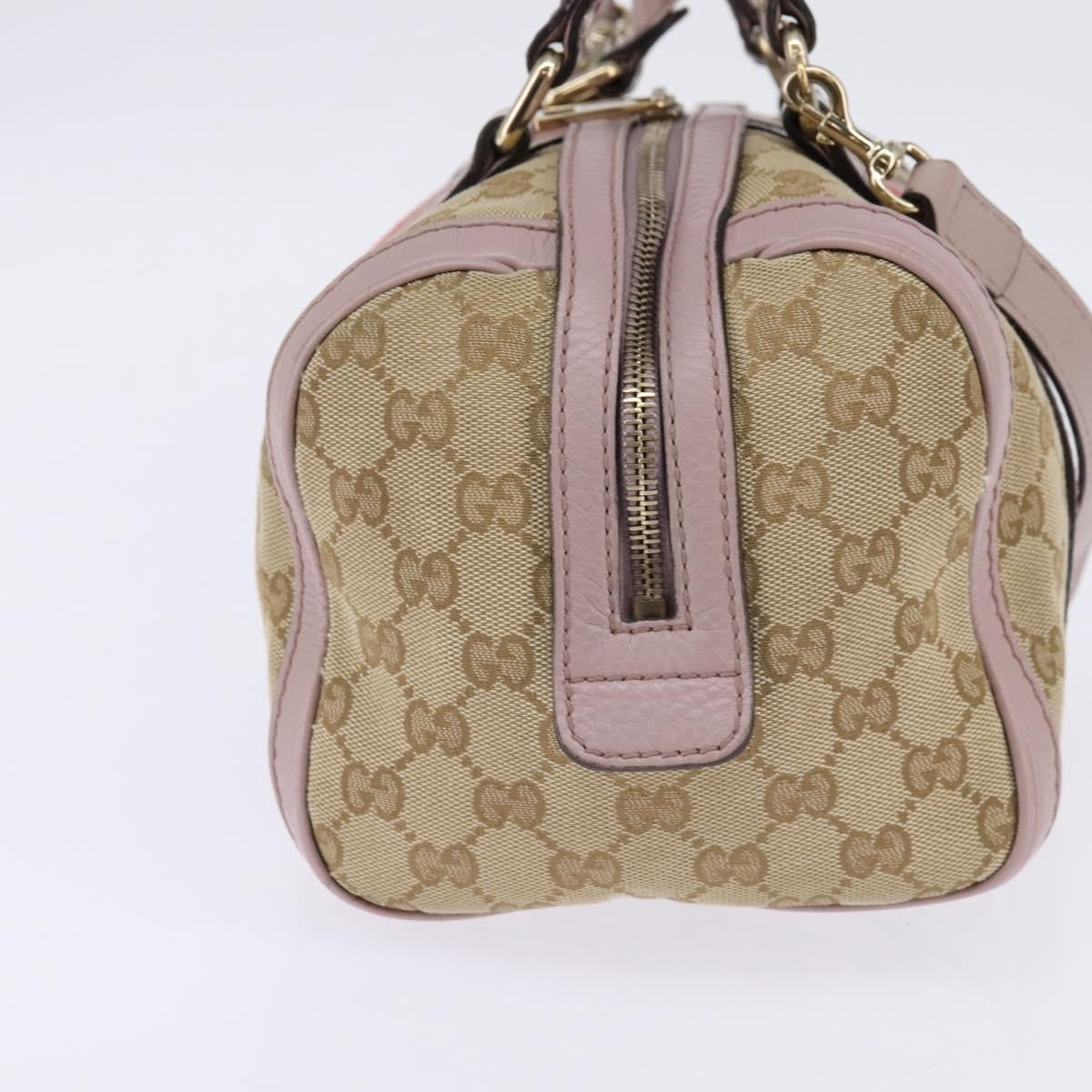 Gucci Vintage Web Boston Bag GG Canvas
