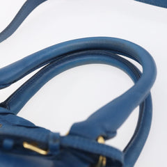 Prada Gaufre Convertible Satchel Tessuto