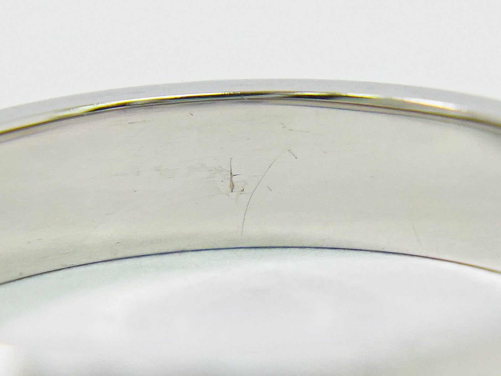 Cartier C de Cartier Happy Birthday Band Ring 18K White Gold