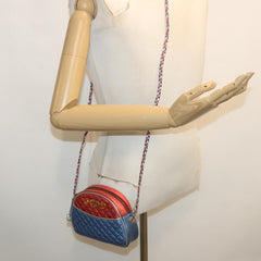 Gucci Trapuntata Camera Shoulder Bag Quilted Laminated Leather