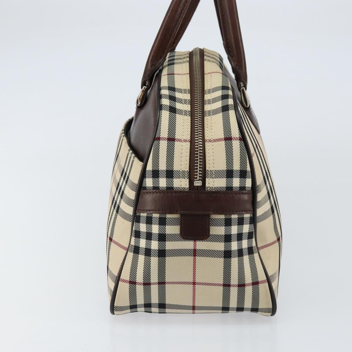 Burberry Nova Check Bowling Bag Canvas
