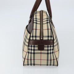 Burberry Nova Check Bowling Bag Canvas