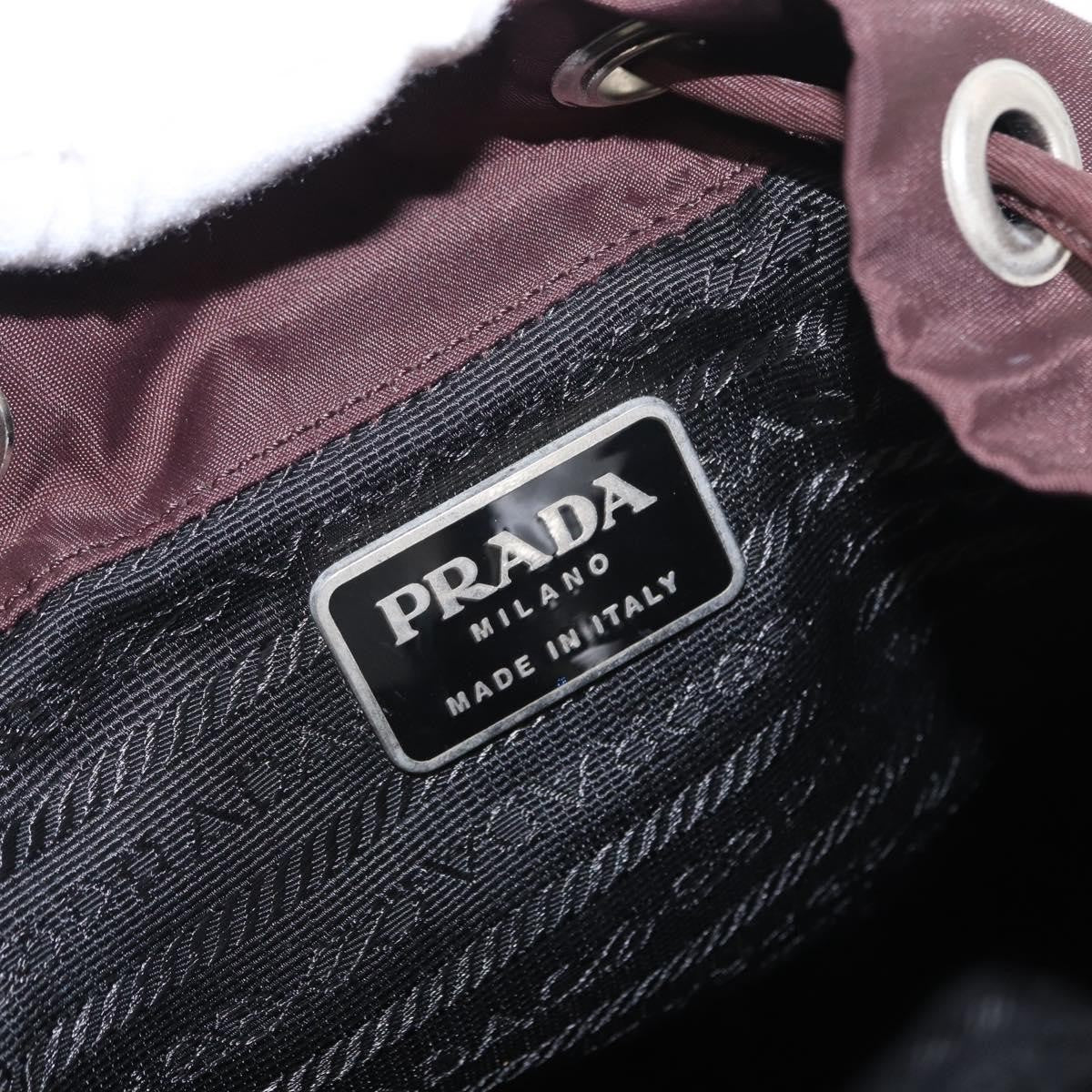Prada Front Pocket Backpack Tessuto