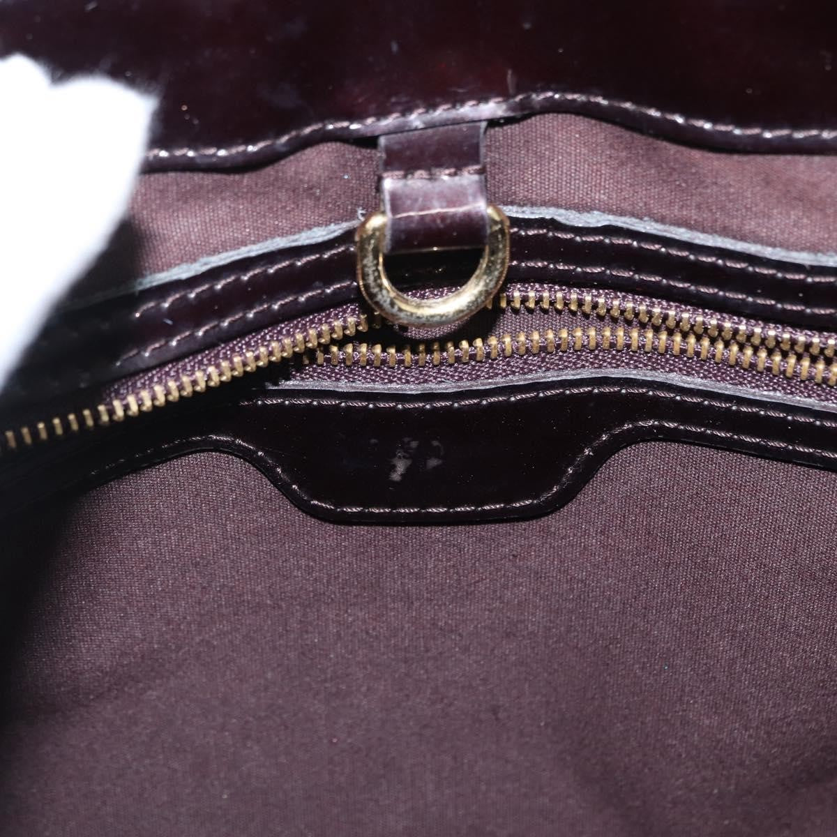Louis Vuitton Wilshire Handbag Monogram Vernis