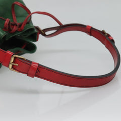 Louis Vuitton Petit Noe Handbag Two Tone Epi Leather