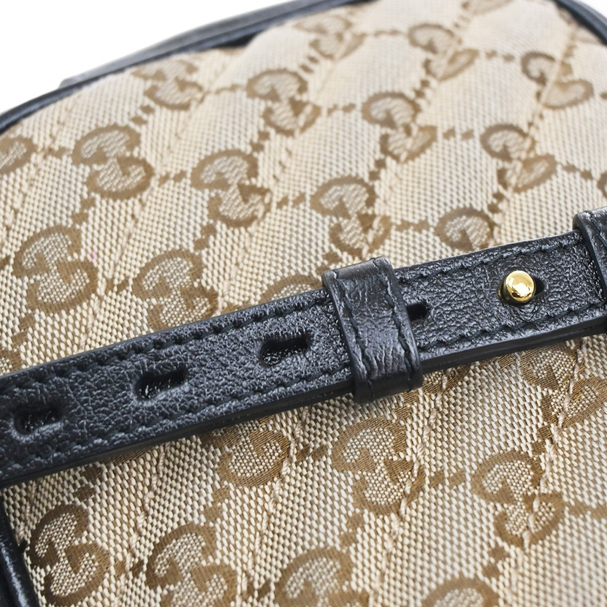 Gucci GG Marmont Shoulder Bag Diagonal Quilted GG Canvas with Leather