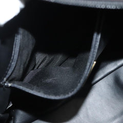 Bally Vintage Chain Shoulder Bag Quilted Leather