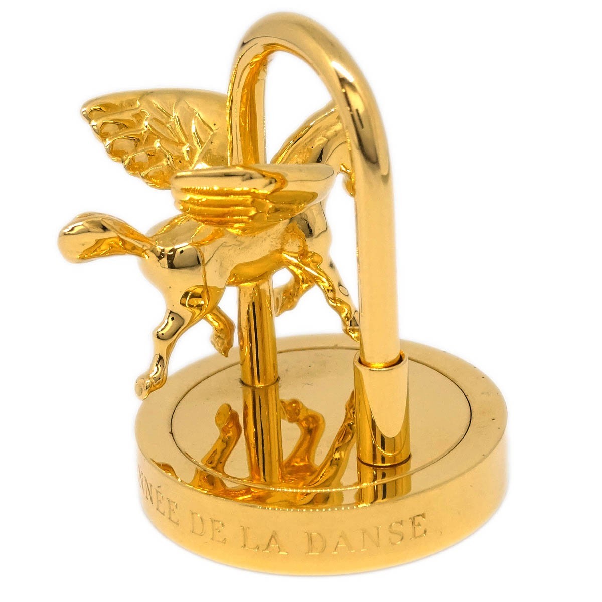 Hermes Pegasus Cadena Lock Charm Metal