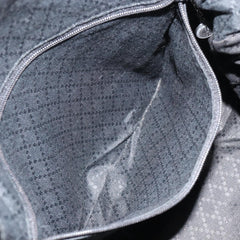 Gucci Vintage Bamboo Handle Open Hobo Nylon