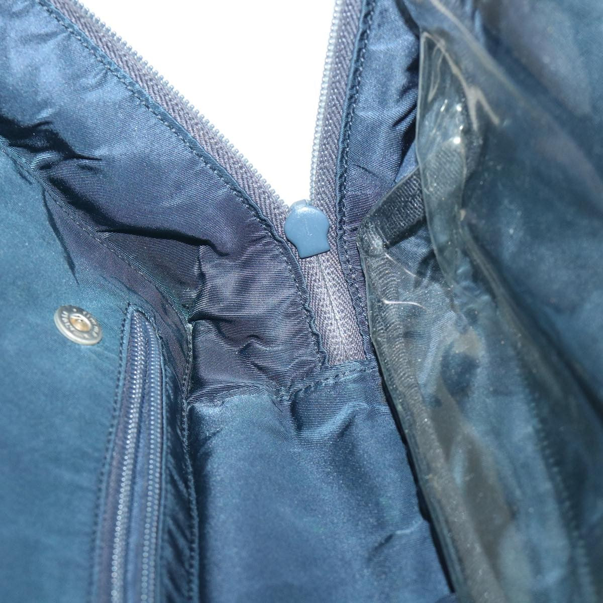 Prada Double Zip Wristlet Pouch Tessuto