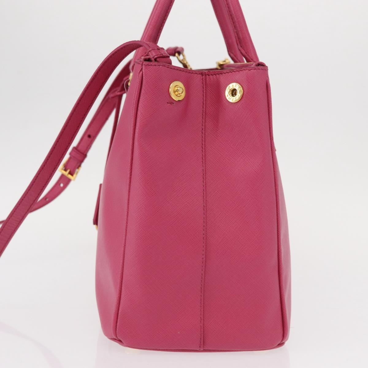 Prada Double Zip Lux Tote Saffiano Leather