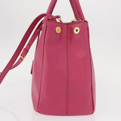 Prada Double Zip Lux Tote Saffiano Leather