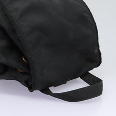 Prada Flap Drawstring Backpack Tessuto