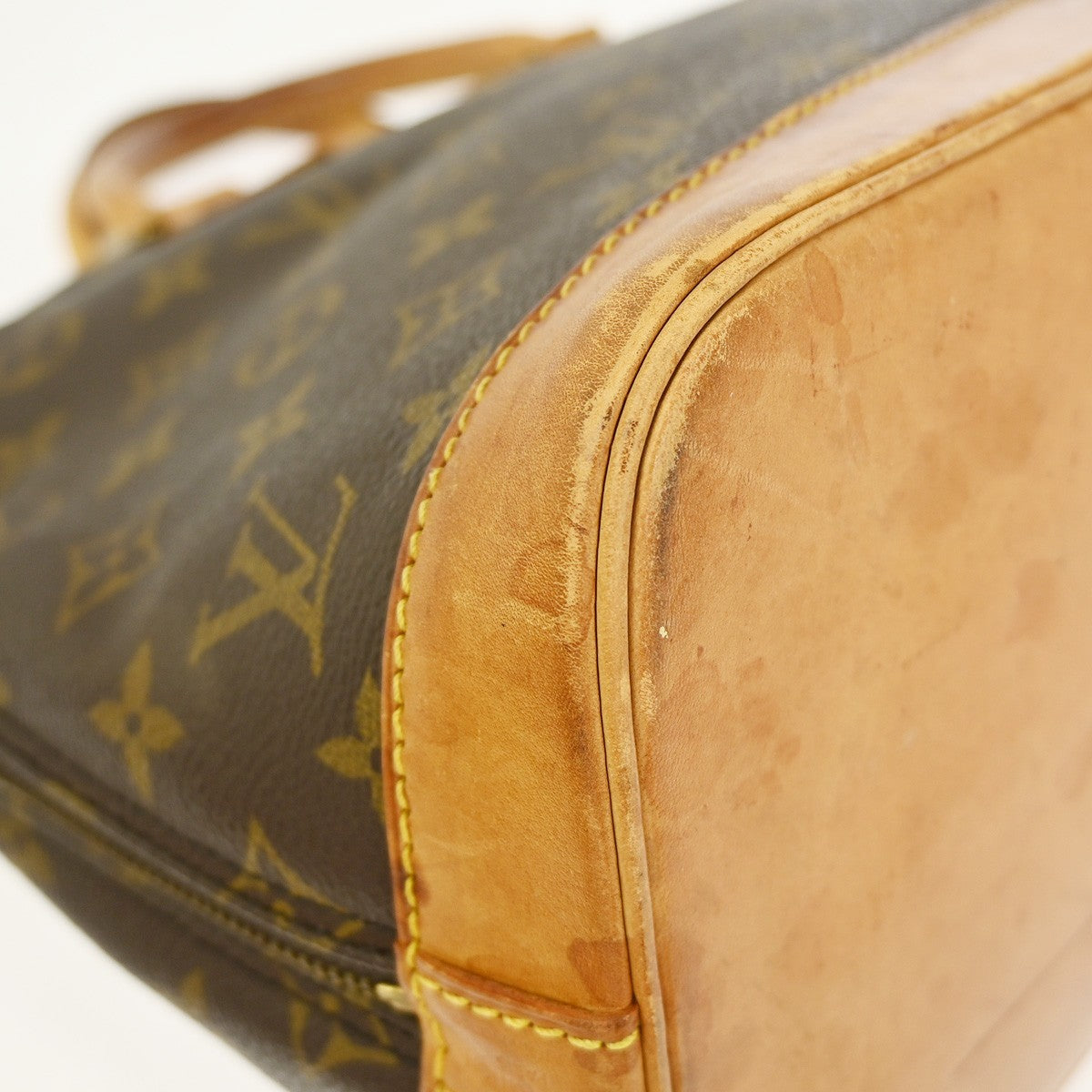 Louis Vuitton Alma Handbag Monogram Canvas