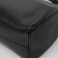 Celine Circle Logo Handbag Leather