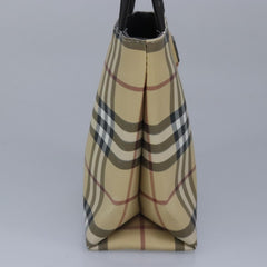 Burberry Nova Check Tote canvas check pattern