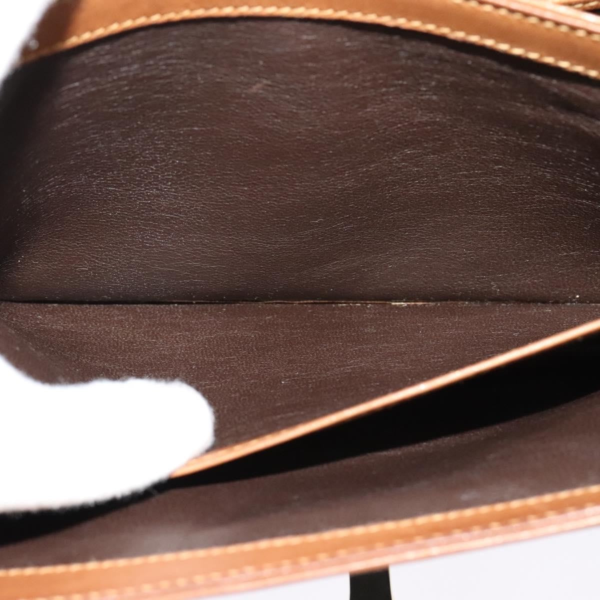 Gucci Vintage Flap Crossbody Bag Leather