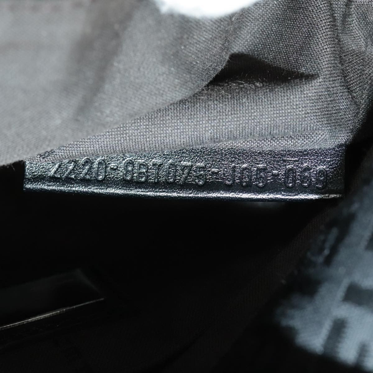 Fendi Mamma Baguette Shoulder Bag Canvas