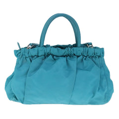 Prada Bow Convertible Tote Tessuto