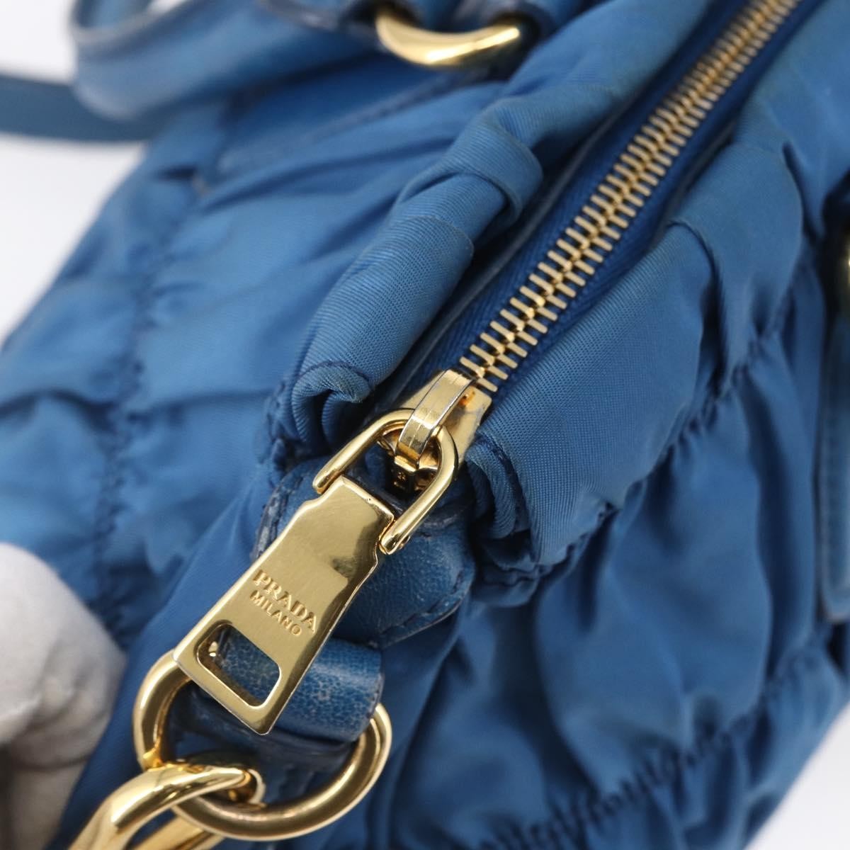 Prada Gaufre Convertible Satchel Tessuto