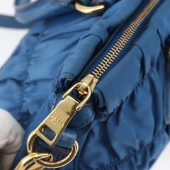 Prada Gaufre Convertible Satchel Tessuto