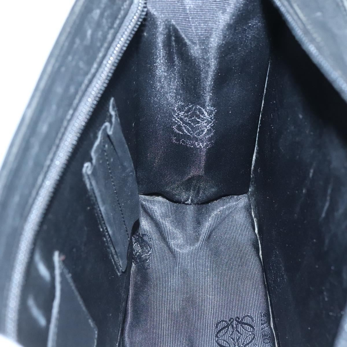 Loewe Anagram Clutch Bag Leather