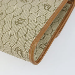 Christian Dior Vintage Honeycomb chain Canvas