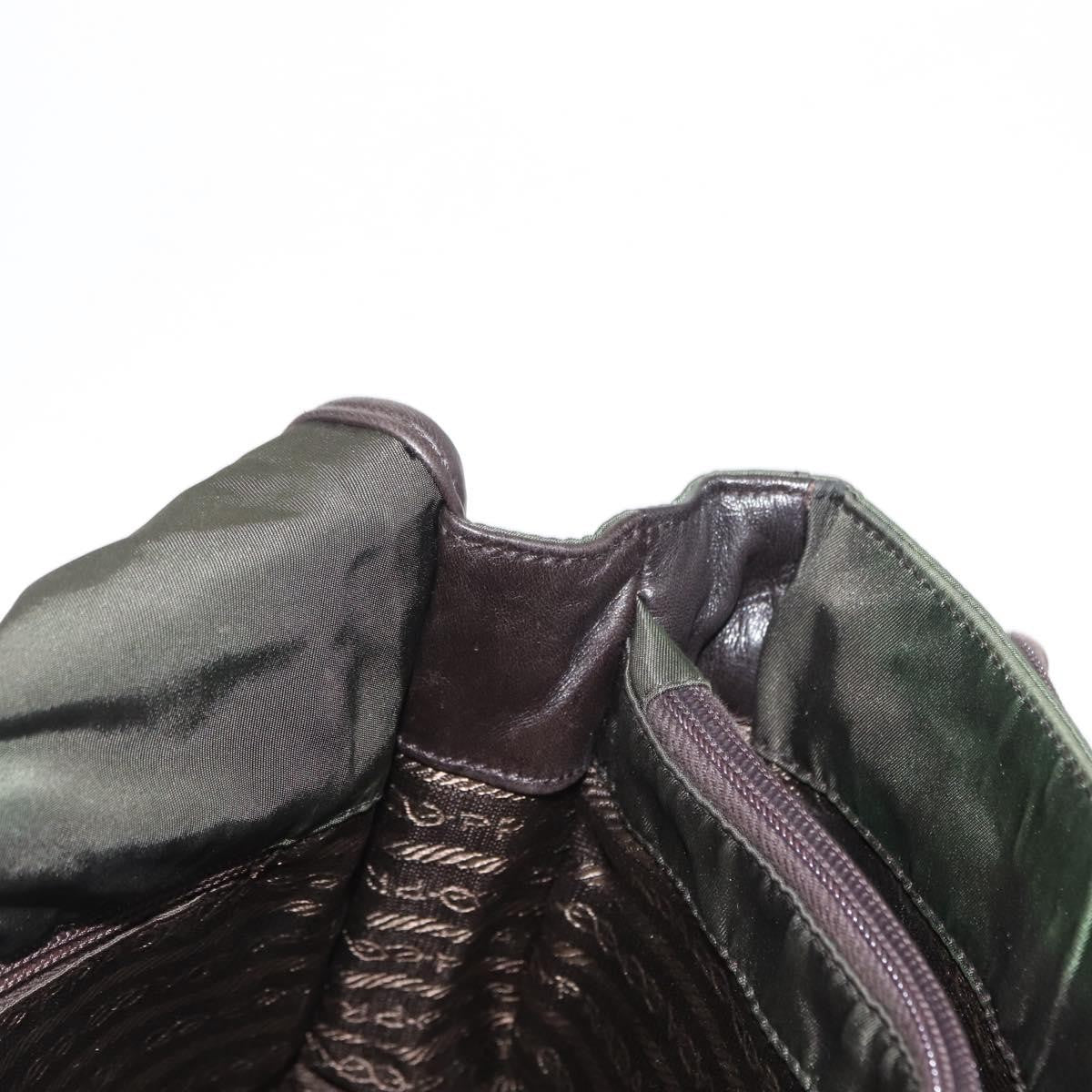 Prada Double Buckle Flap Messenger Bag Tessuto