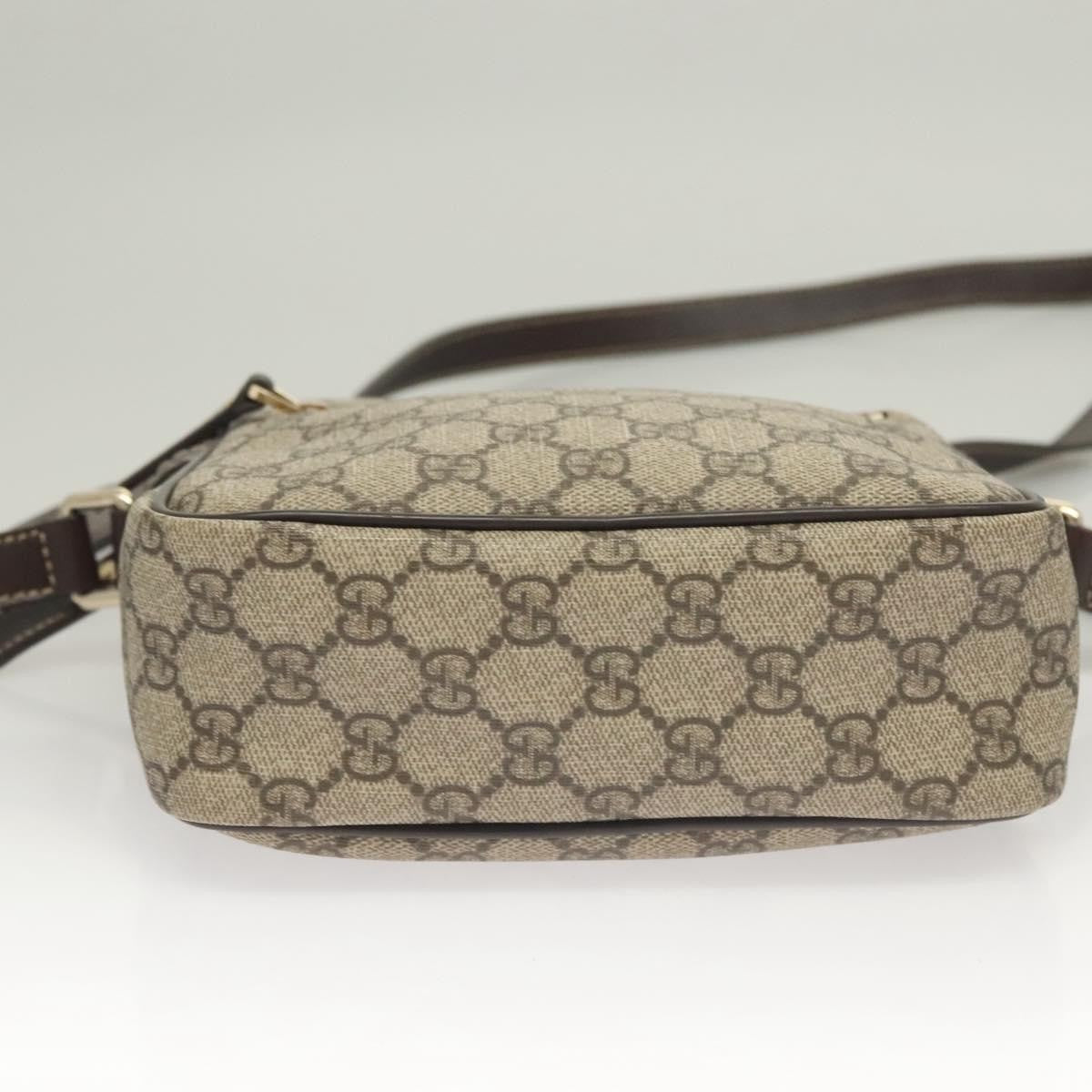 Gucci Front Zip Messenger GG Coated Canvas