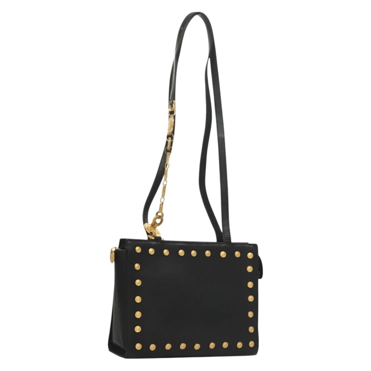 Versace Medusa Shoulder Bag Leather