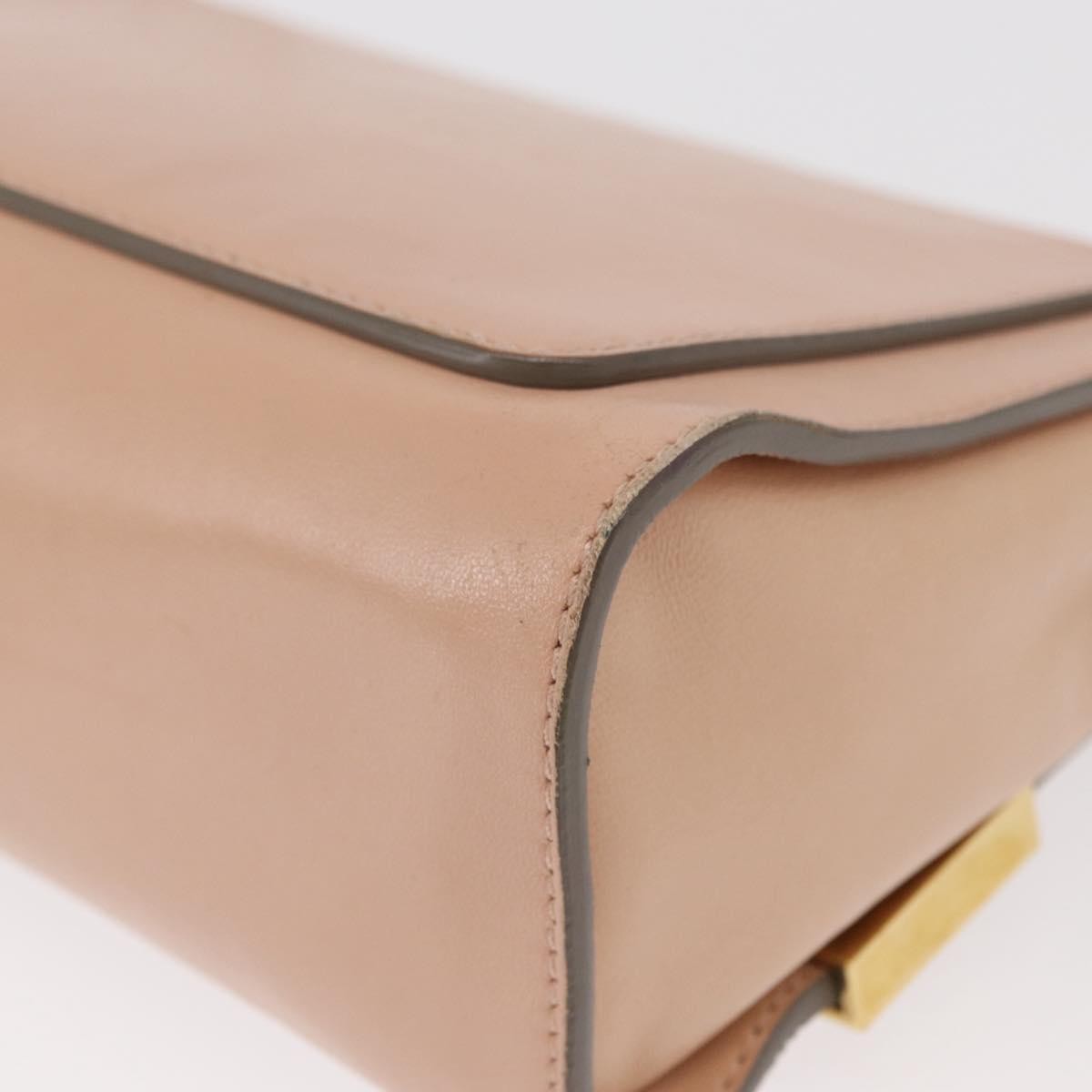 Chloe Elle Chain Clutch Leather