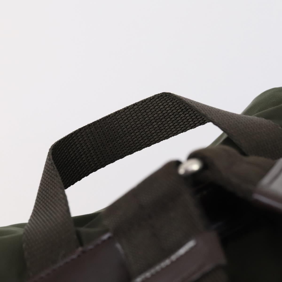 Prada Corsaire Backpack Embroidered Quilted Denim