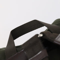 Prada Corsaire Backpack Embroidered Quilted Denim