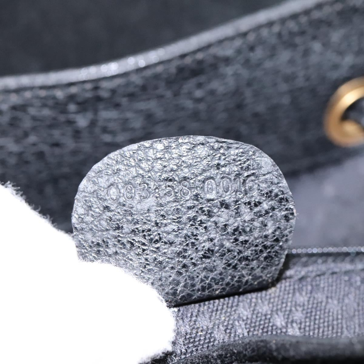 Gucci Vintage Bamboo Backpack Suede