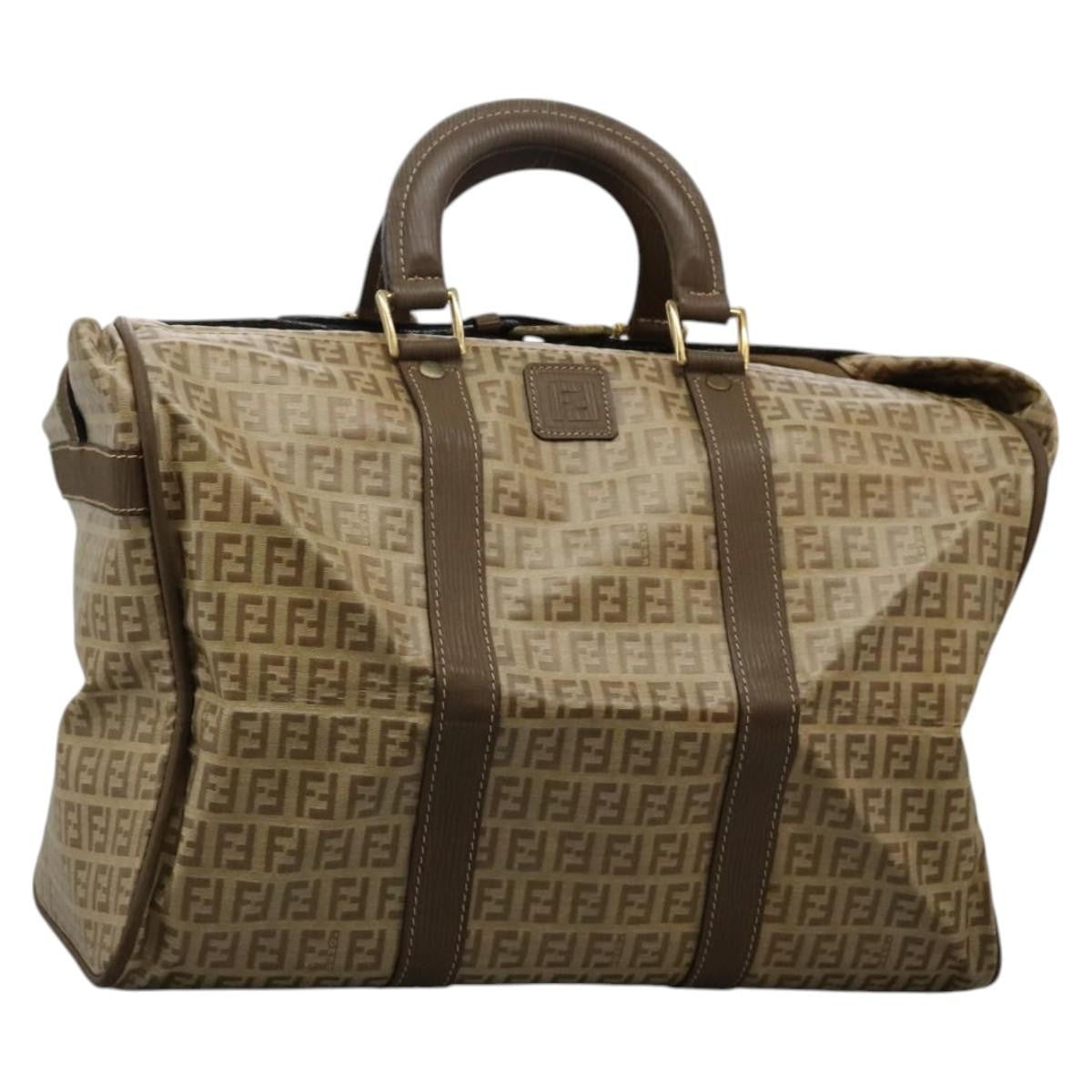 Fendi Boston Zucchino Coated Canvas