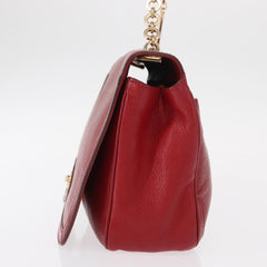 Salvatore Ferragamo Gancini Shoulder Bag Leather
