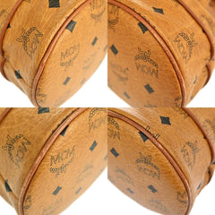 MCM Drawstring Shoulder Bag Leather