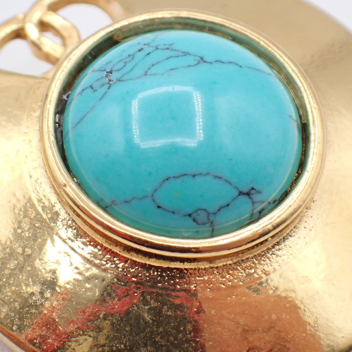 Chanel Vintage CC Round Button Clip-On Earrings Metal