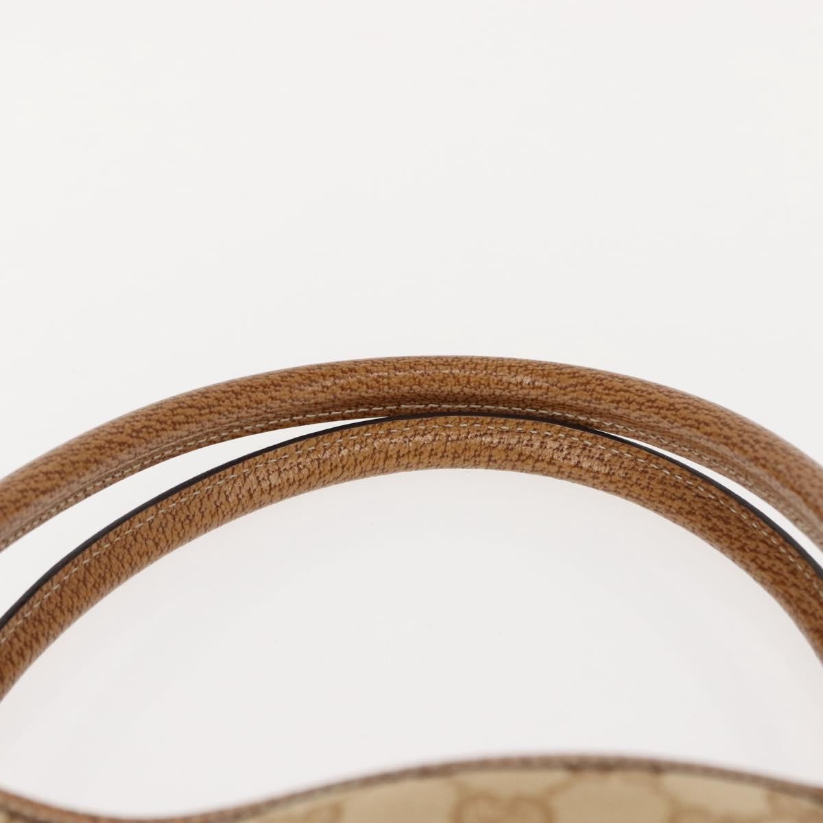 Gucci Vintage Ring Tote GG Canvas with Leather