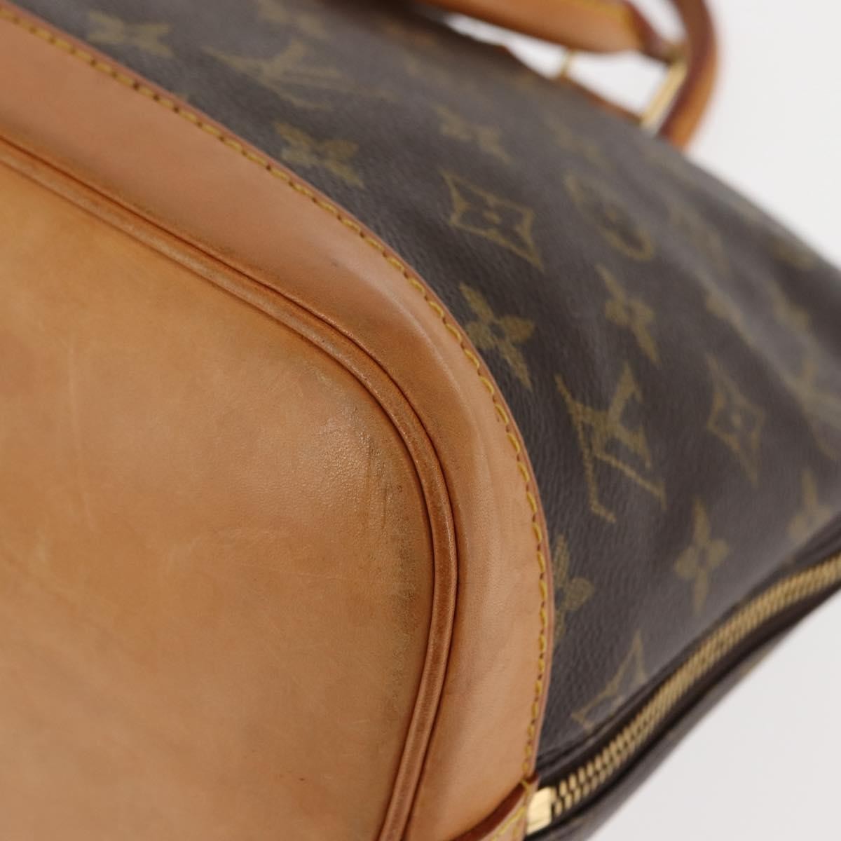 Louis Vuitton Alma Handbag Monogram Canvas