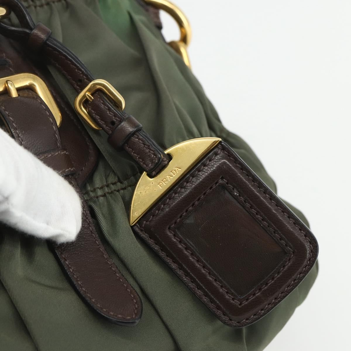 Prada Gaufre Convertible Satchel Tessuto