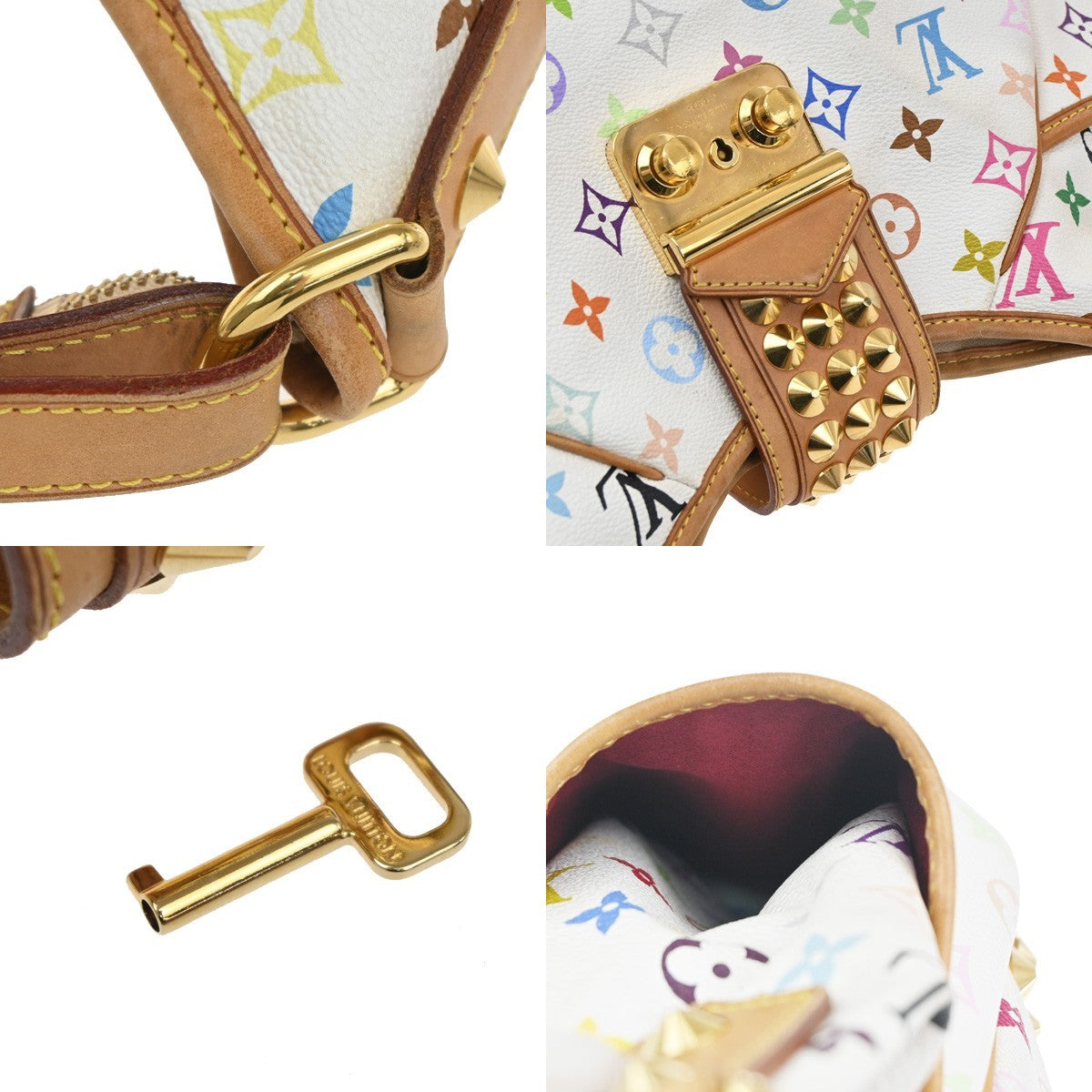 Louis Vuitton Chrissie Handbag Monogram Multicolor