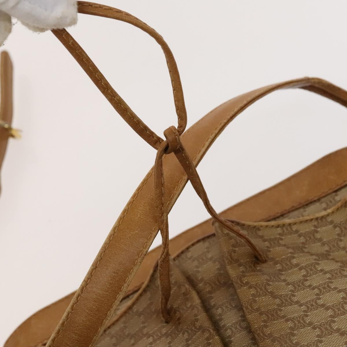 Celine Macadam Shoulder Bag Leather